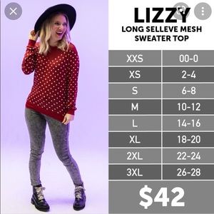 **Rare Unicorn** Black Lizzy Lularoe!! XL